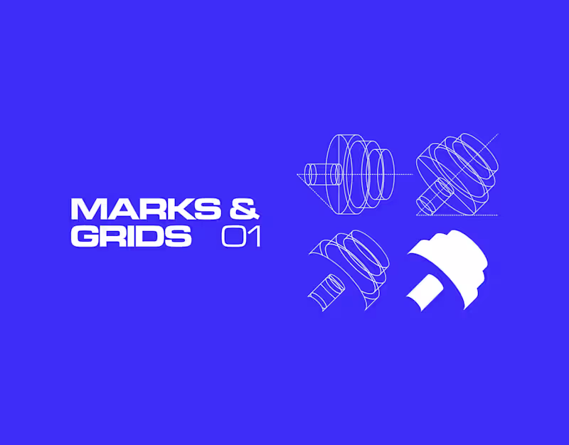 Cover image for Marks & Grids 01