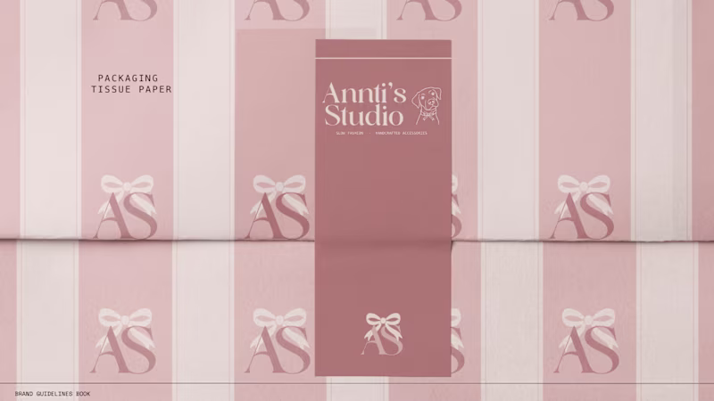 Cover image for Annti's Studio | Visual Identity, Brand Suite, Mockup Design