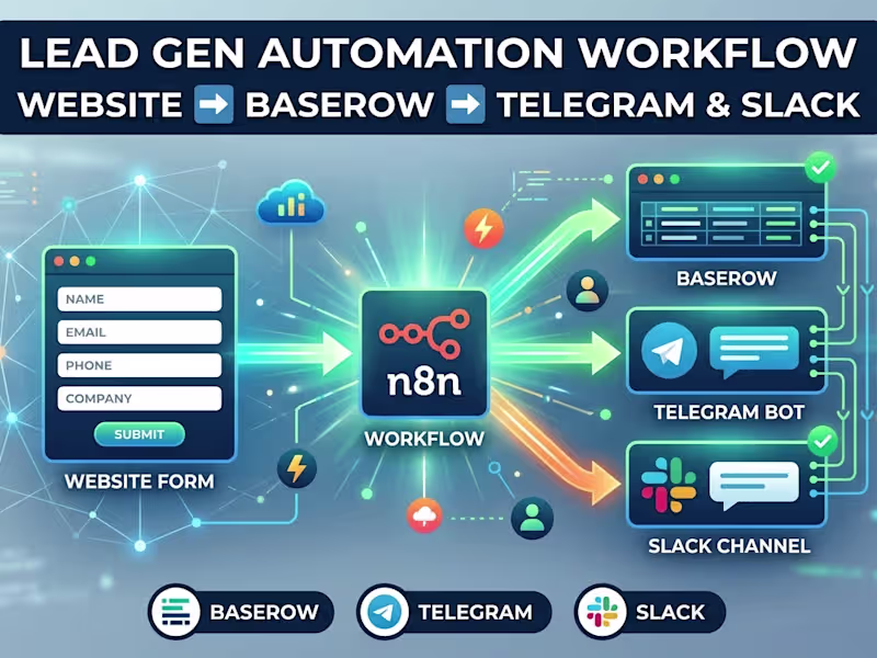 Cover image for Lead Gen Automation Turnkey: Website