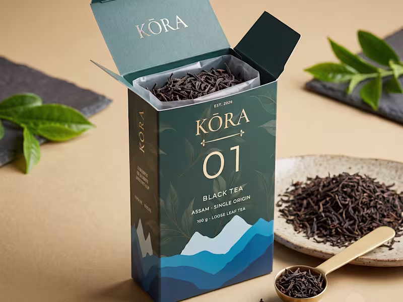 Cover image for KŌRA — Black Tea Brand