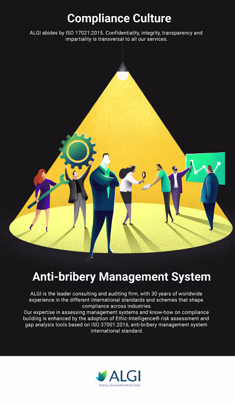 Cover image for Creative concept and landing page design for ALGI