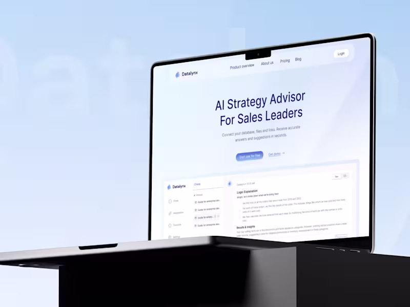 Cover image for AI Data Platform Website & Brand Redesign