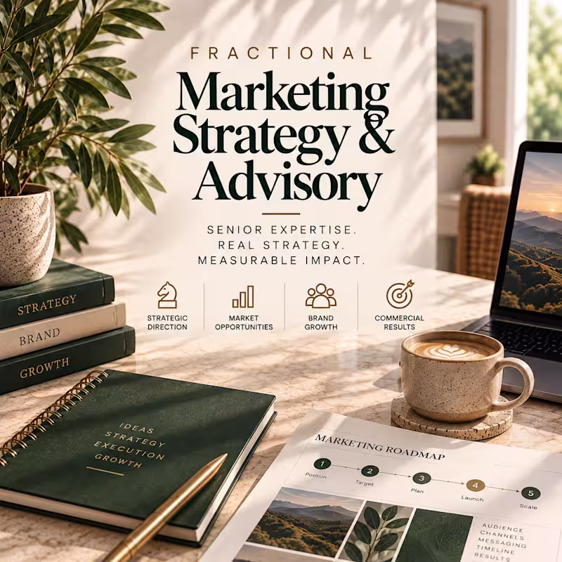 Cover image for Fractional Marketing Strategy & Advisory