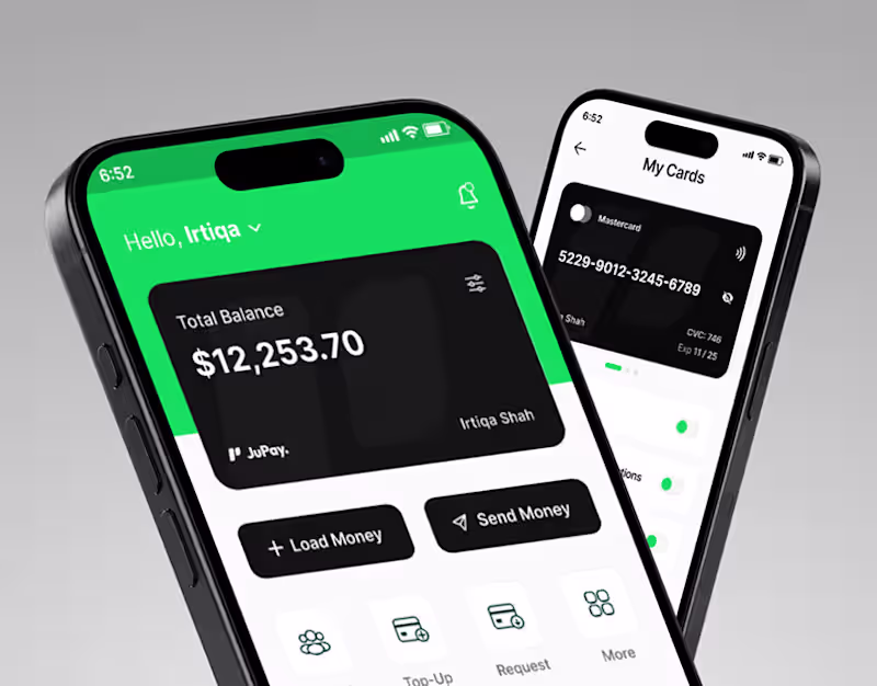 Cover image for JuPay — Fintech App UX Case Study