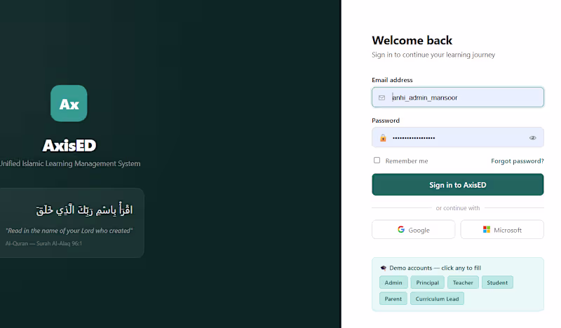 Cover image for AxisEd – Learning Management and