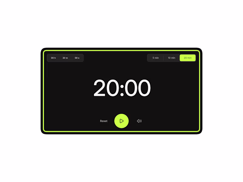 Cover image for Timer Widget
A responsive @Framer 