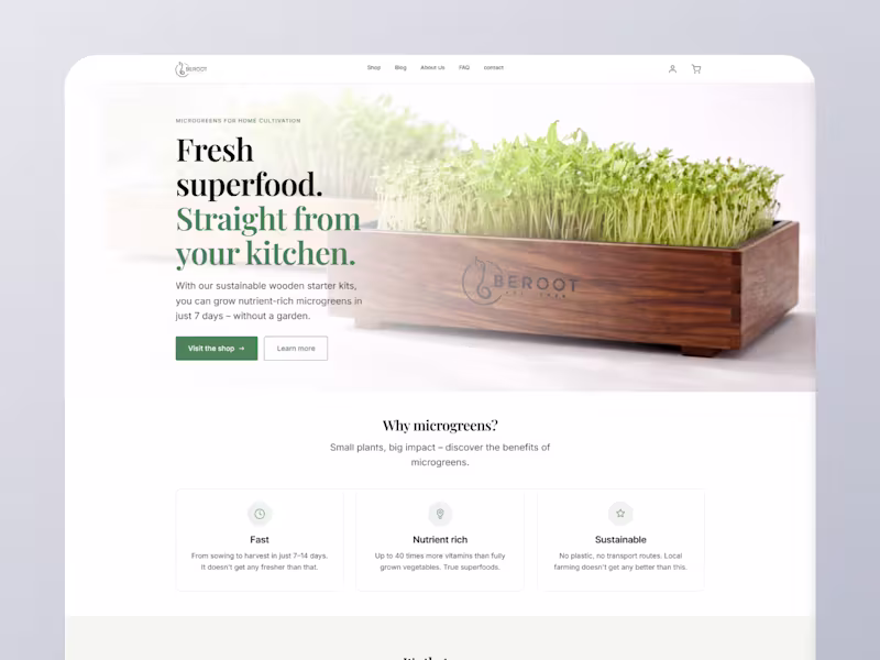 Cover image for Fresh work on the feed! 🥬 I recently designed this cross-pl...