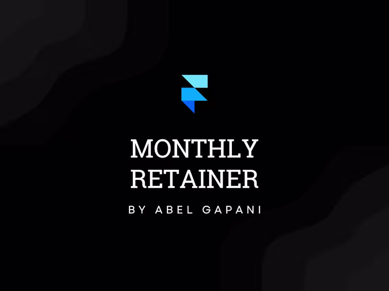 Cover image for Framer Development Monthly Retainer