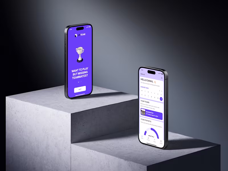 Cover image for Mobile App Design - Create a Sports Event in Minutes