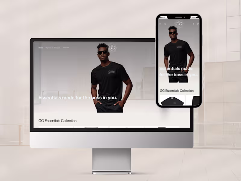 Cover image for The G Shop: E-commerce Store in Shopify