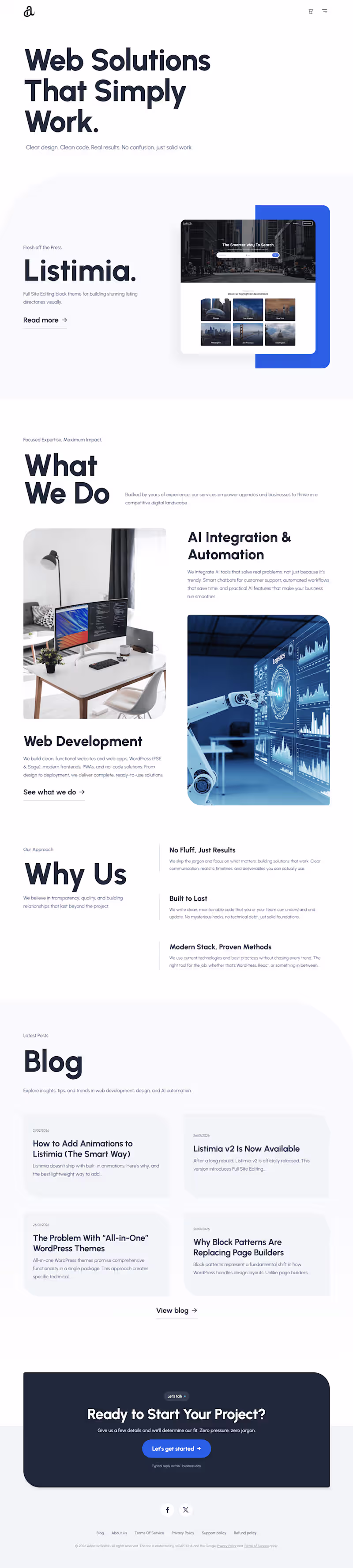Cover image for AddictedToWeb - Marketing & Subscription