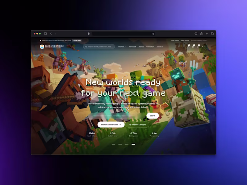 Cover image for Blockwave Studios – High-Fidelity Digital