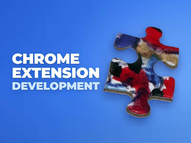 Cover image for Custom Chrome extension development