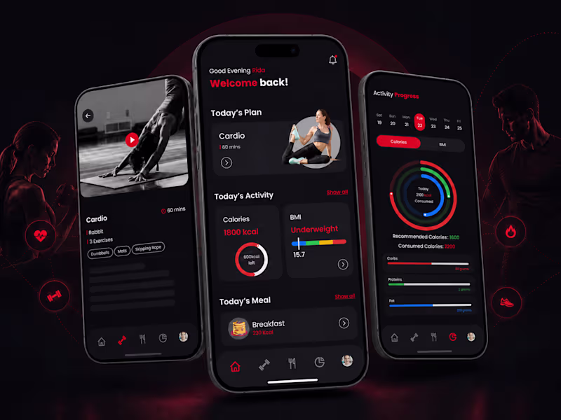 Cover image for Mobile Fitness App Development