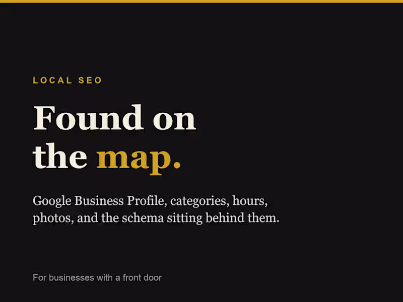 Cover image for Local SEO and Google Business Profile setup