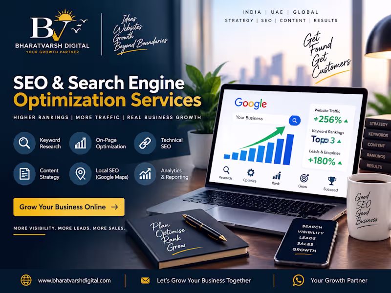 Cover image for SEO & Search Engine Optimization Services