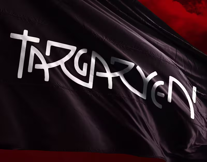 Cover image for Game of Thrones House Targaryen logo design(unofficial)