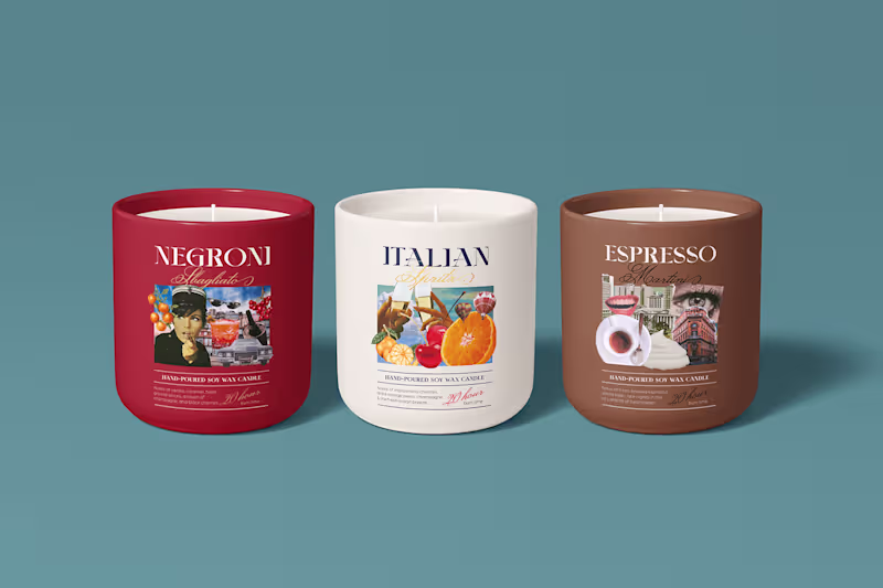 Cover image for Cocktaill Candles 