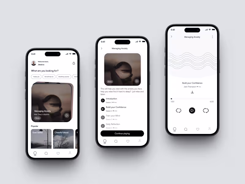 Cover image for Mental Health App Design 