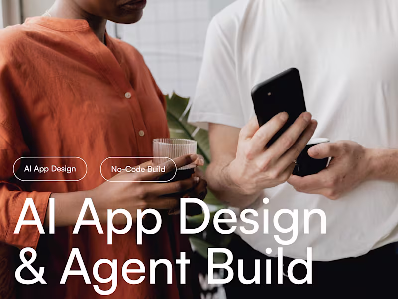 Cover image for AI App Design & Agent Build