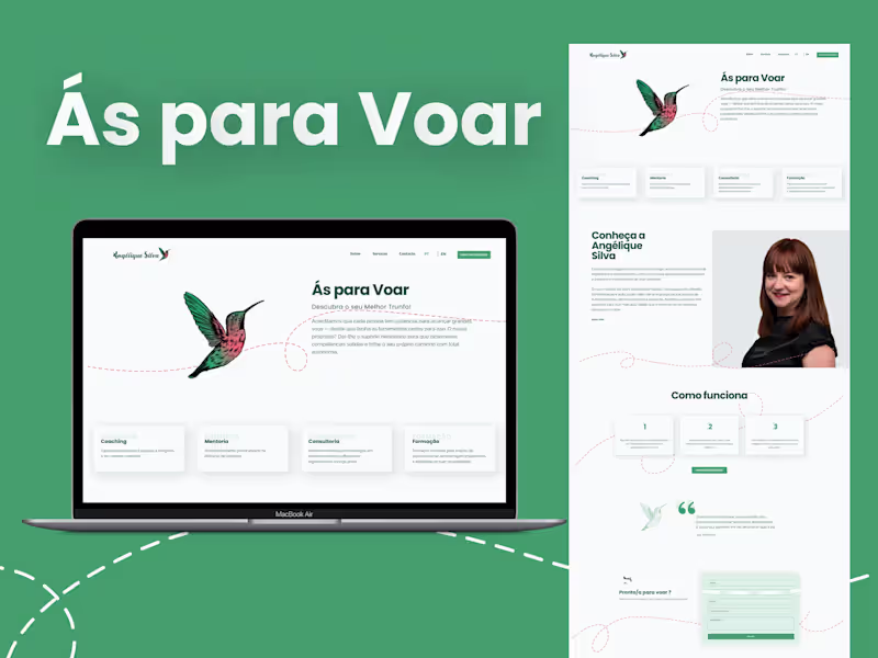 Cover image for Ás para Voar | Coaching, mentoring & training services