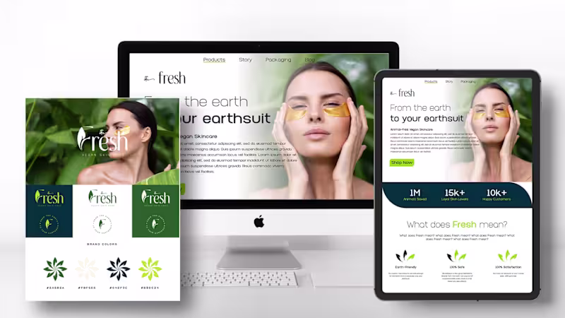 Cover image for Visual Identity and Website Design