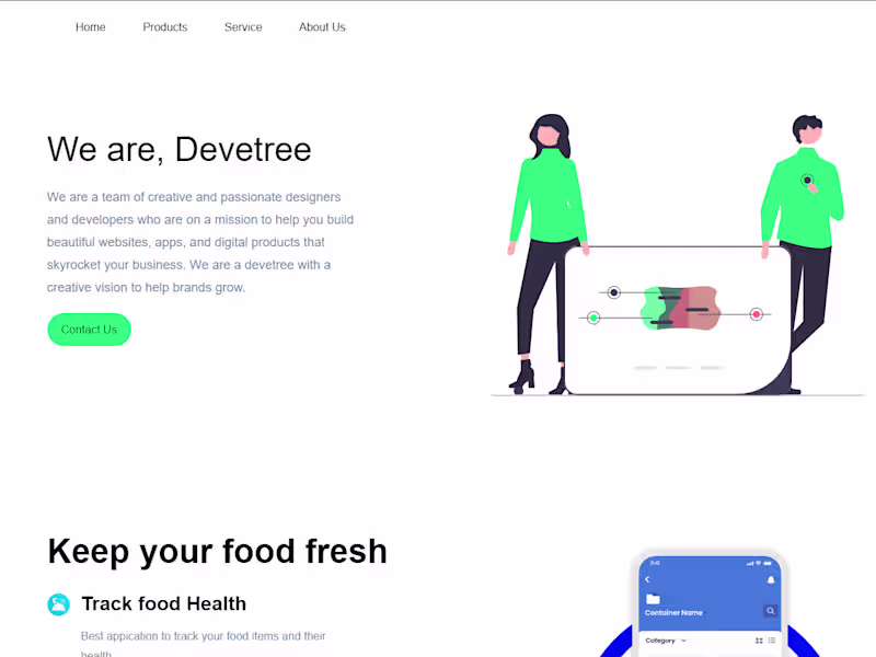 Cover image for IT Company website