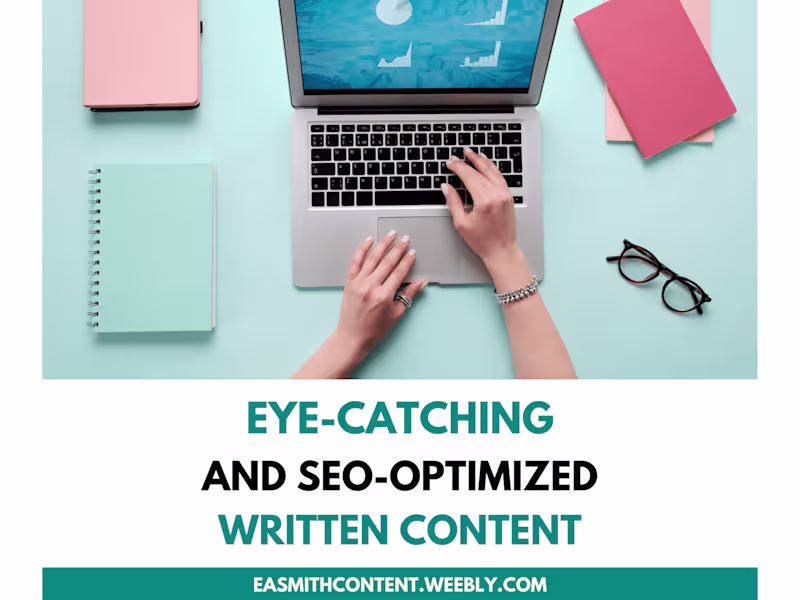 Cover image for Website content writing