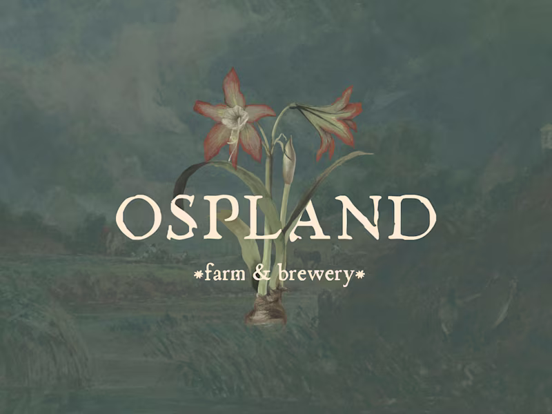 Cover image for Ospland Farm & Brewery