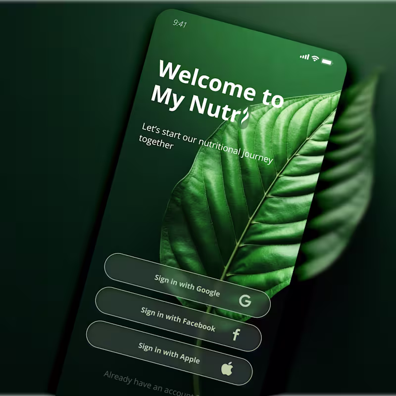 Cover image for MyNutri App