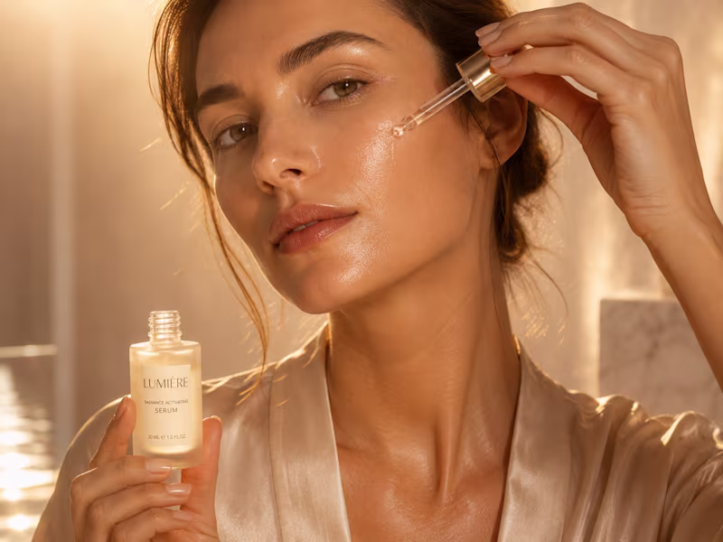 Cover image for Luxury skin Care Advertising Campaign Premium Commercial Brand