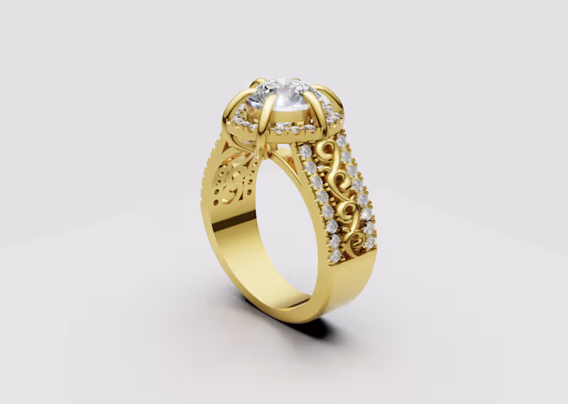 Cover image for  Jewelry CAD Design, Photorealistic Rendering & 360° Animation!