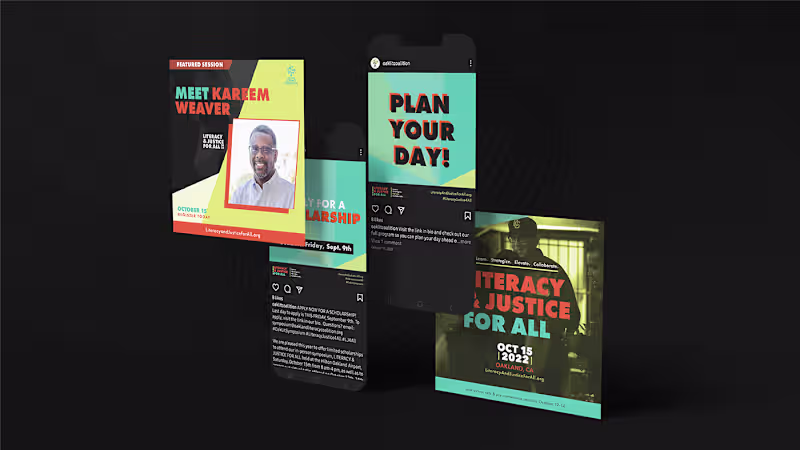 Cover image for Literacy & Justice for All