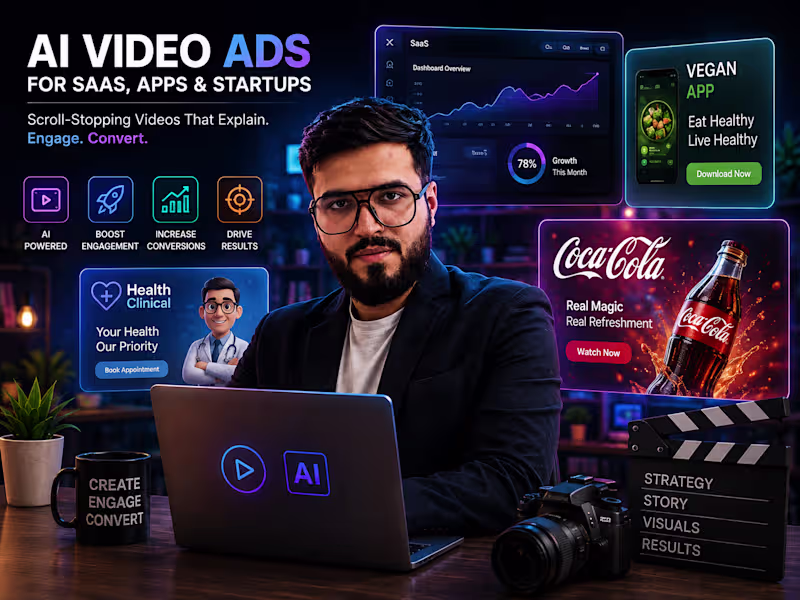 Cover image for AI Video Ads for SaaS, Apps & Startups