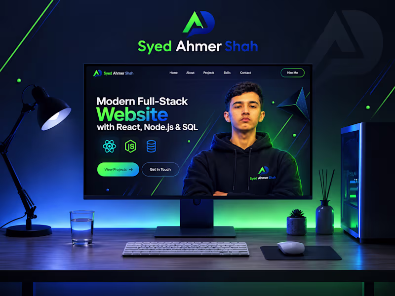 Cover image for Built a Modern Full-Stack Website with React, Node.js & SQL