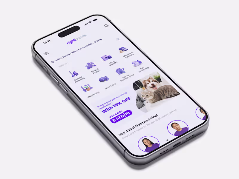 Cover image for App Design & Web Design Right Hands