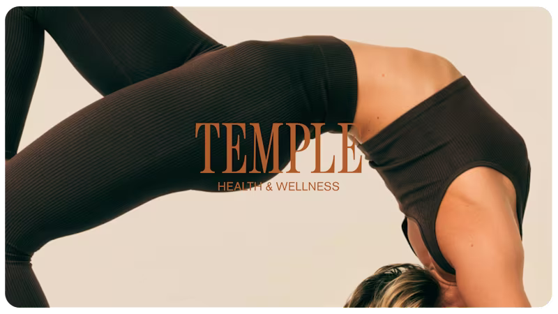 Cover image for Temple:  Branding & UI Design