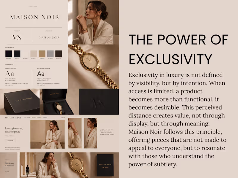 Cover image for Maison Noir is a conceptual