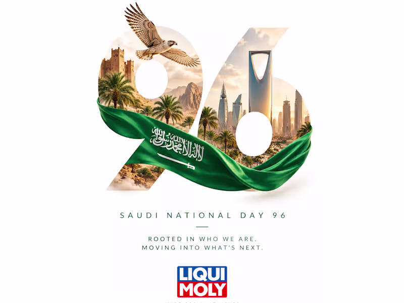 Cover image for Saudi National Day AI Short Film for LIQUI MOLY