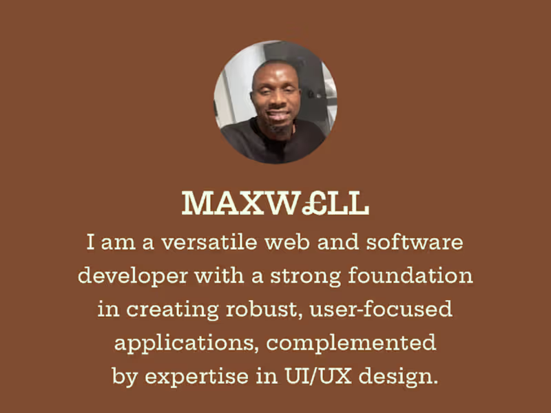 Cover image for Versatile responsive website and software developer.
