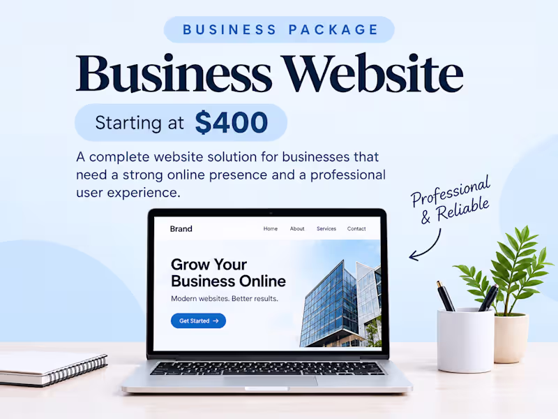 Cover image for Business Website Package