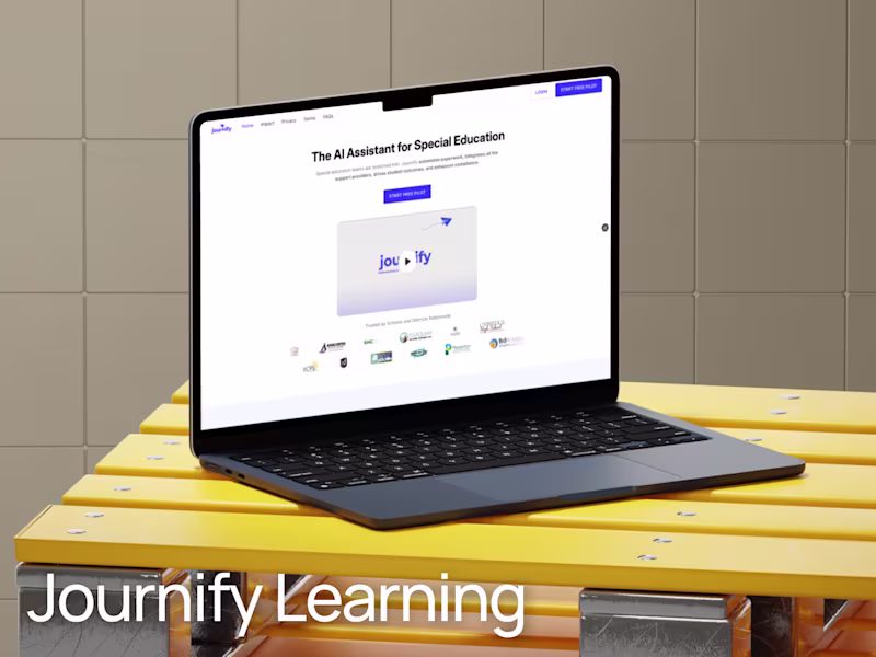 Cover image for Another Recent Live Project https://www.journify-learning.com/