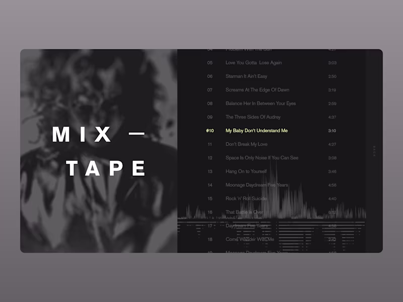 Cover image for MVSIC — Music Streaming Platform Concept