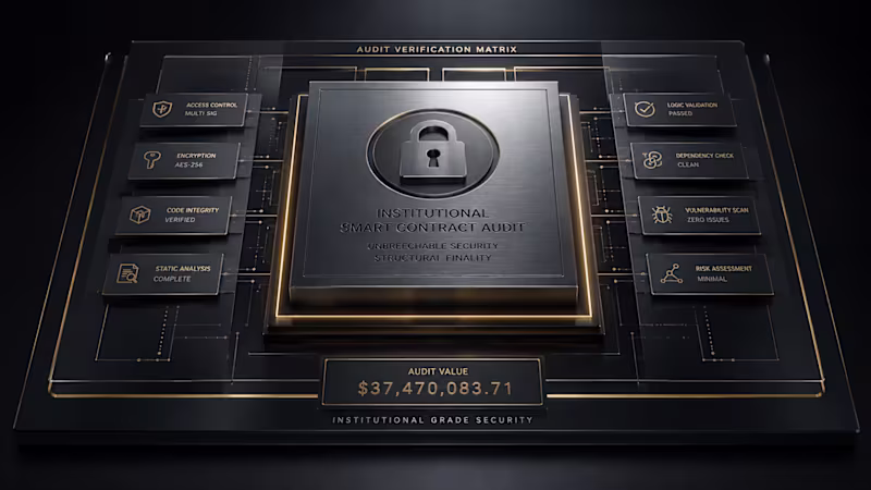 Cover image for Smart Contract Audit & Cryptographic Security Matrix