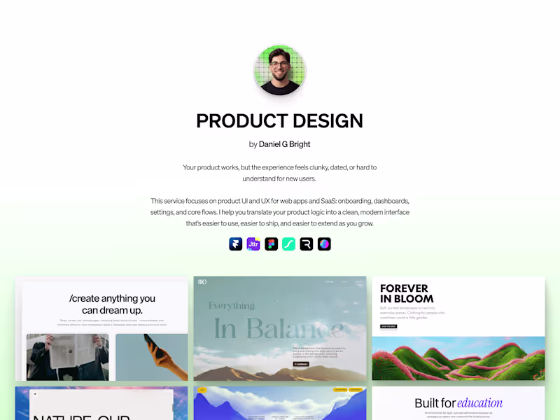 Cover image for Product Design Sprint — One Week, One Flow