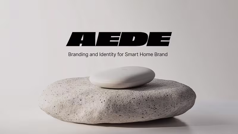 Cover image for AEDE – Brand and Visual Identity 