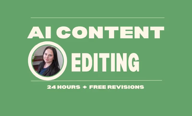 Cover image for AI Content Editing