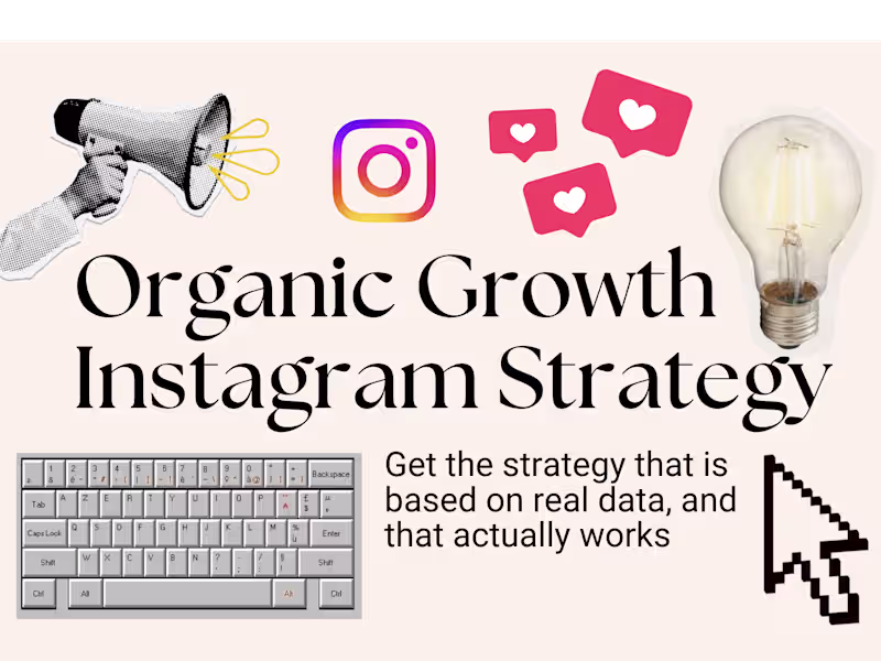 Cover image for Instagram Organic Growth Strategy for Your brand
