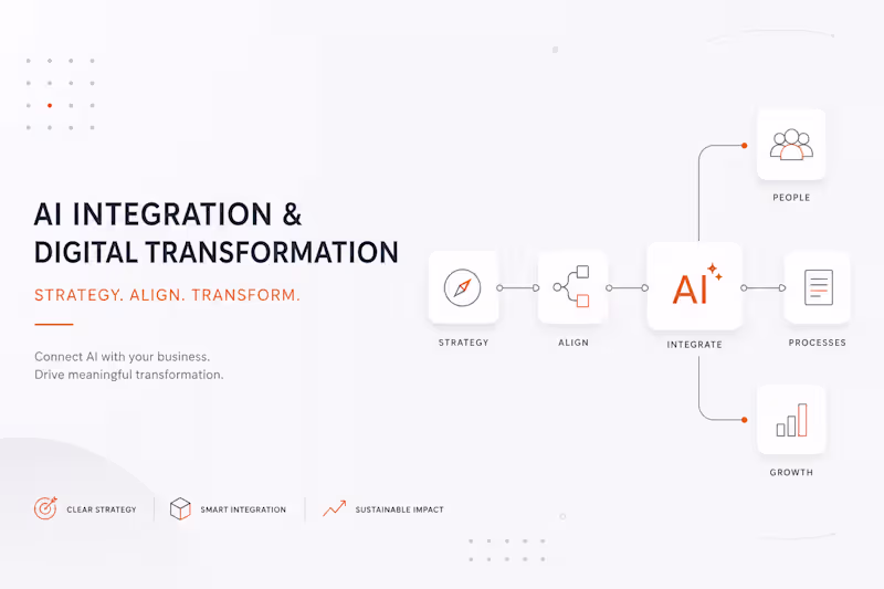 Cover image for AI Integration & Digital Transformation Consulting