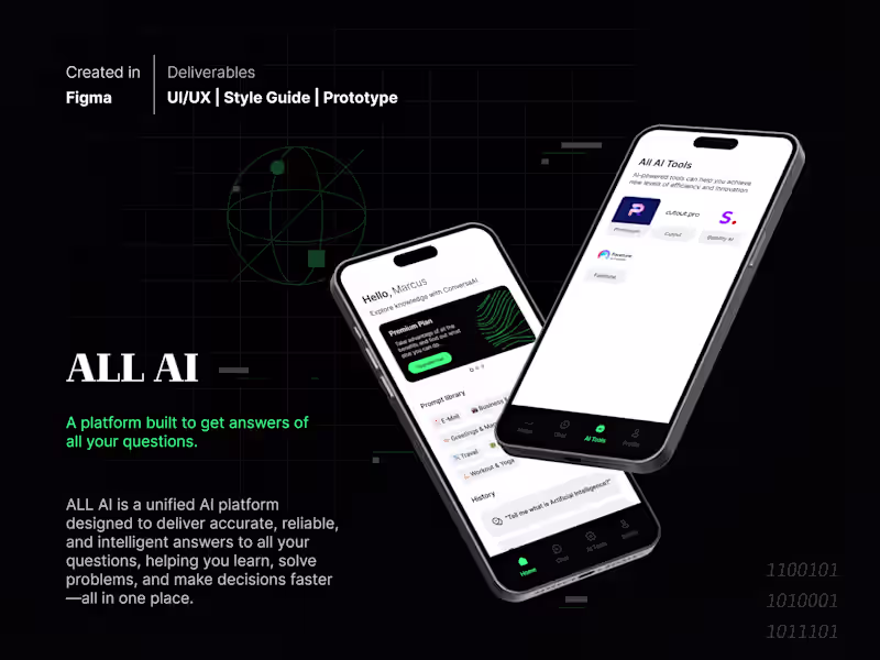 Cover image for Mobile App UI/UX Design